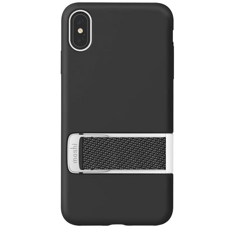 Husă QUMO Capto - iPhone XS Max, Negru