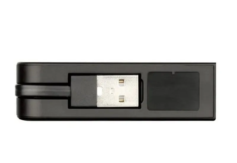 Сетевой адаптер D-Link DUB-E100/E1A, Чёрный