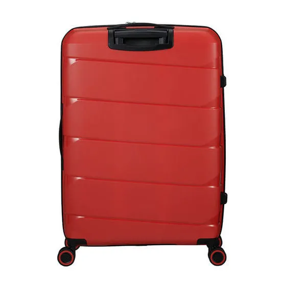 Valiza American Turister AIR MOVE 4 roti 75/28 TSA rosu coral