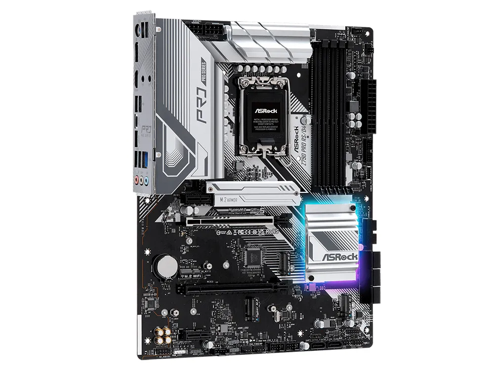 Материнская плата ASRock Z790 PRO RS/D4, LGA1700, Intel Z790, ATX