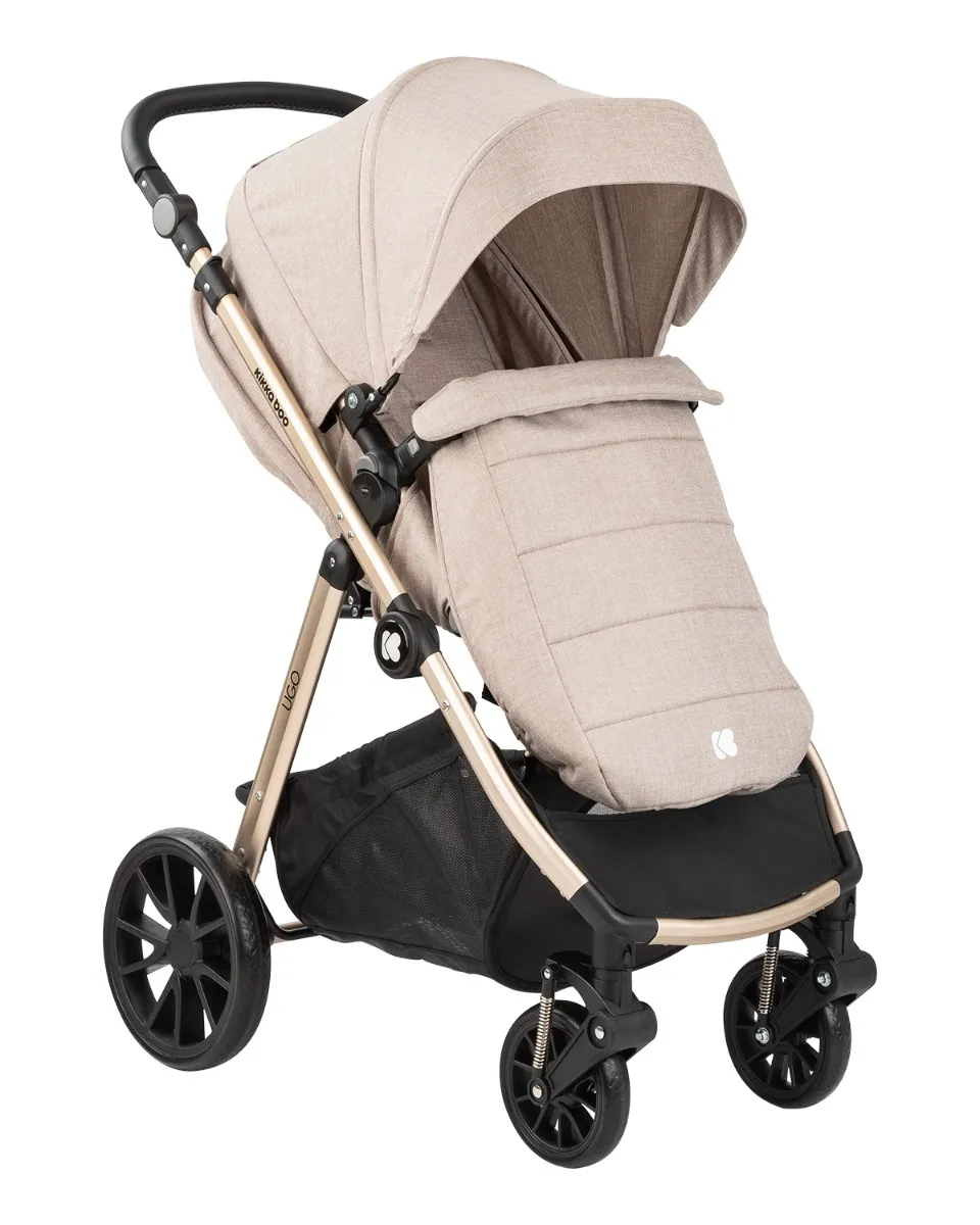 Cărucior 3-în-1 Kikka Boo Ugo, Bej