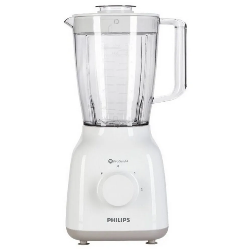 Blender staționar PHILIPS Daily Collection HR2100/00, Alb