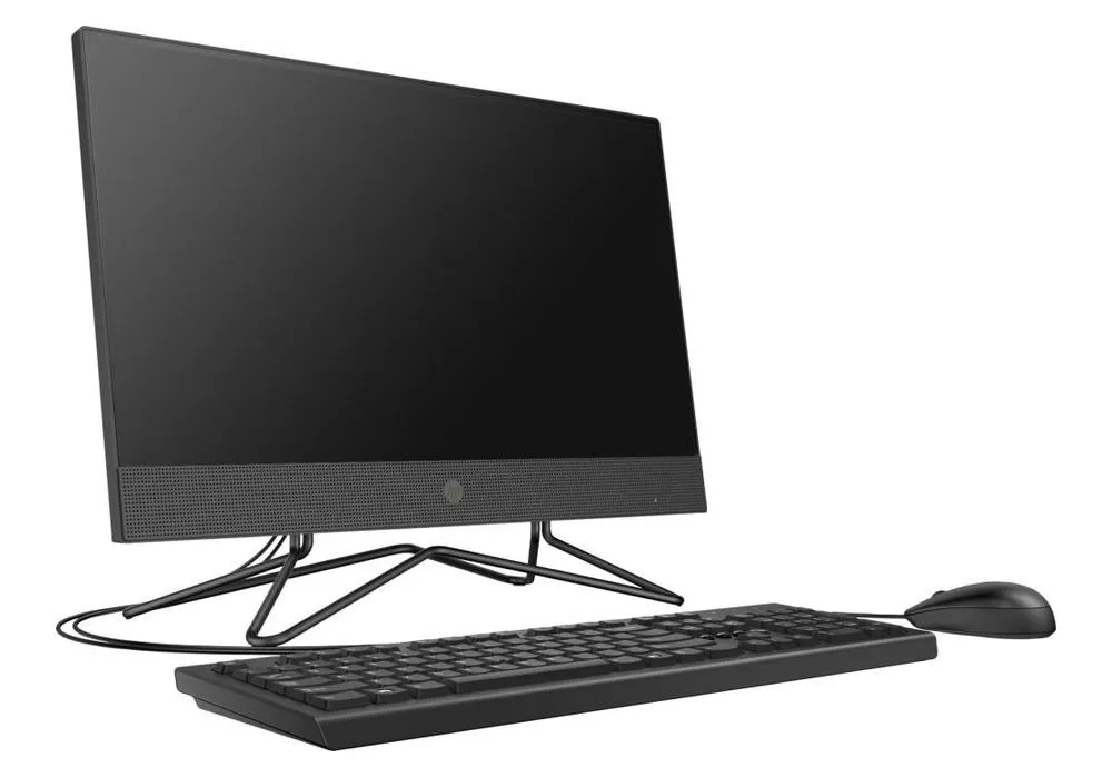Моноблок HP 205 G4, 21,5", AMD Athlon 3050U, 4Гб/1000Гб, FreeDOS, Чёрный