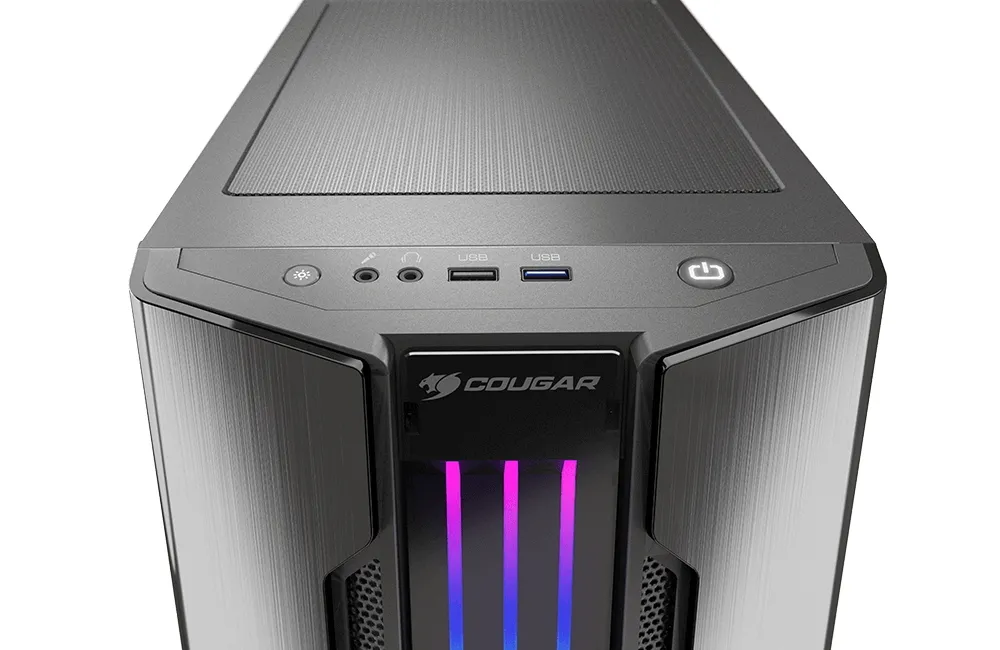 Carcasă PC Cougar Gemini M, Mini-Tower, ATX, Negru