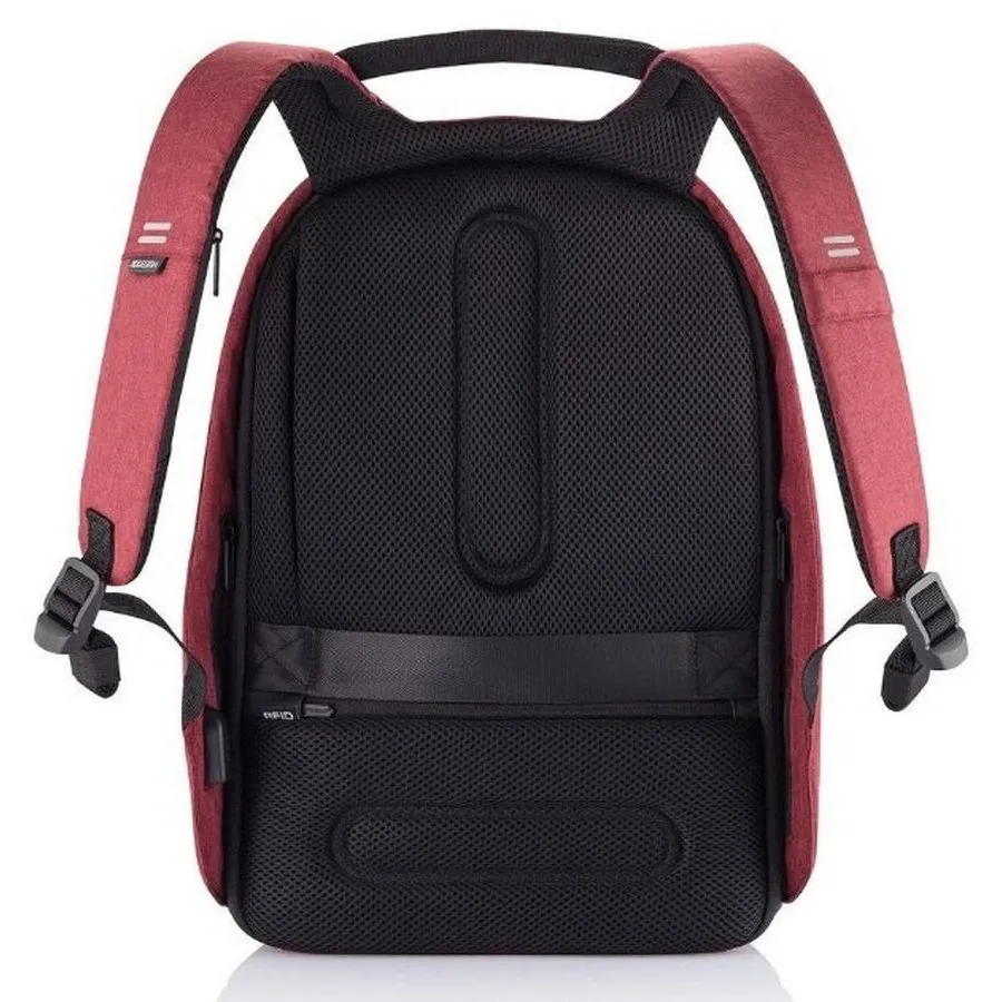 Rucsac pentru Laptop Bobby Hero Regular, 15.6", Piele artificială, Roșu