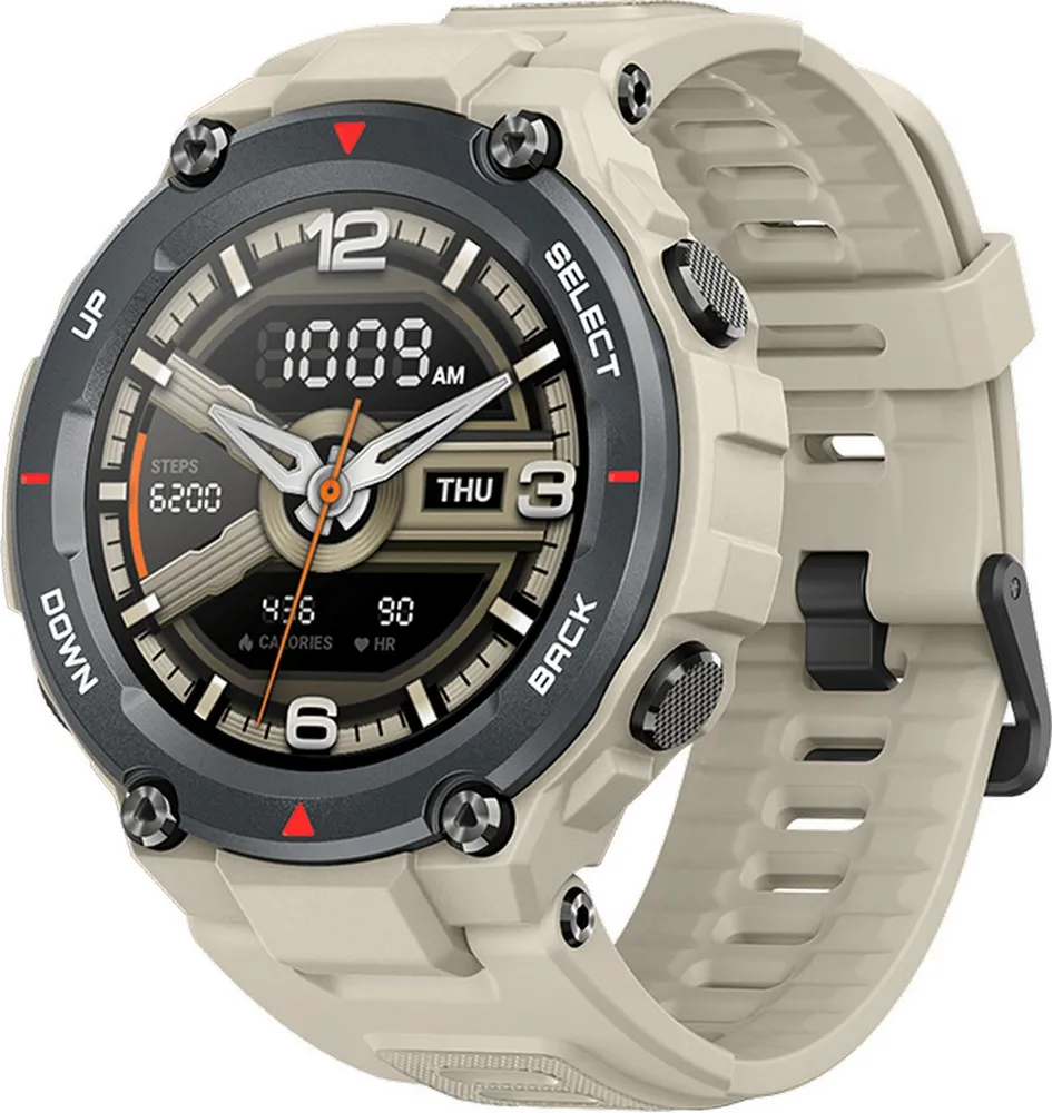 Ceas inteligent Xiaomi Amazfit T-Rex, Khaki