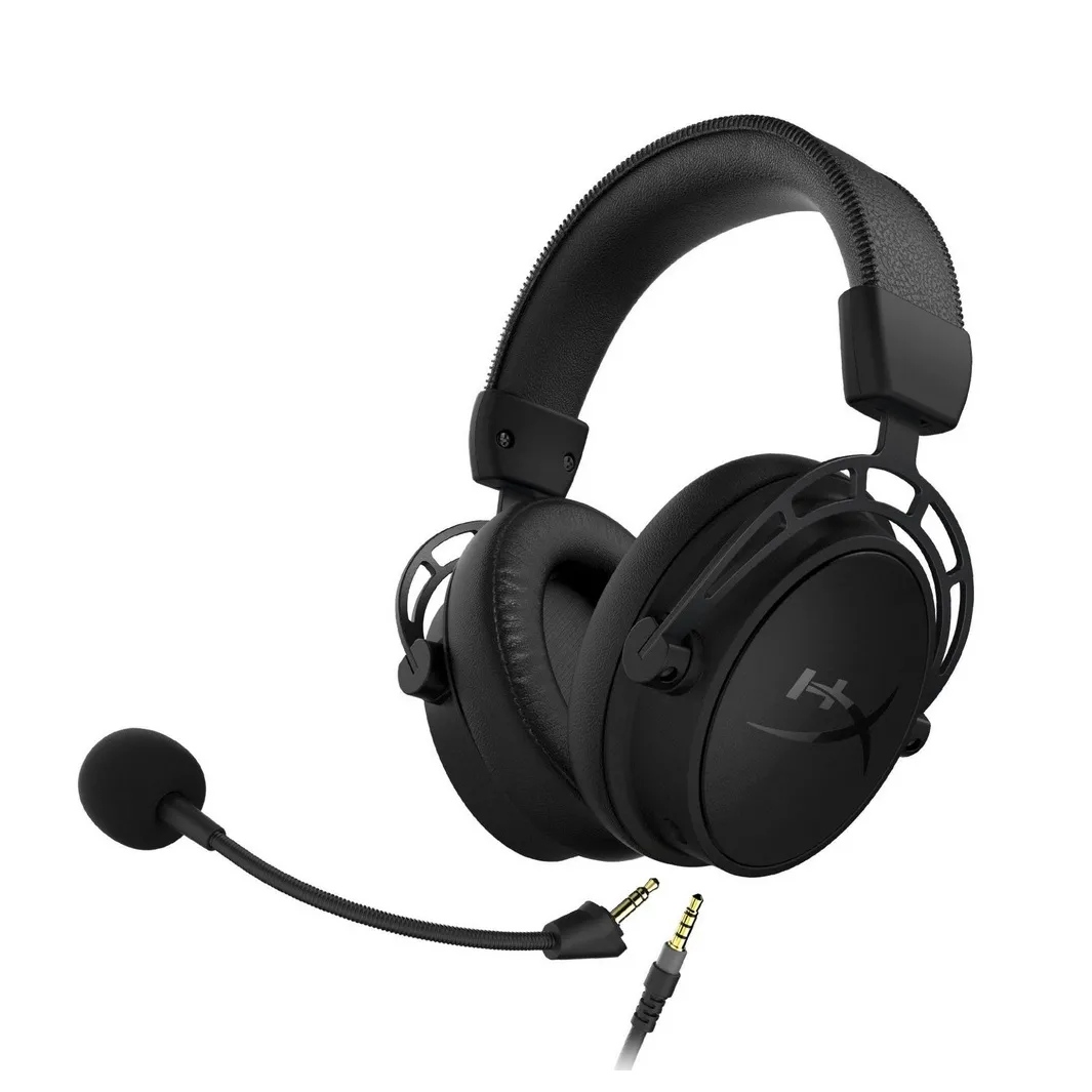 Căști gaming HyperX Cloud Alpha S, Wireless/Cu fir, Negru