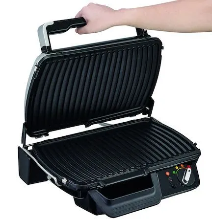 Электрический Гриль Tefal GC461B34, 2400Вт, Серебристый