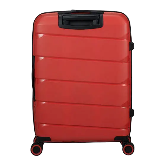 Valiza American Turister AIR MOVE 4 roti 66/24 TSA rosu coral