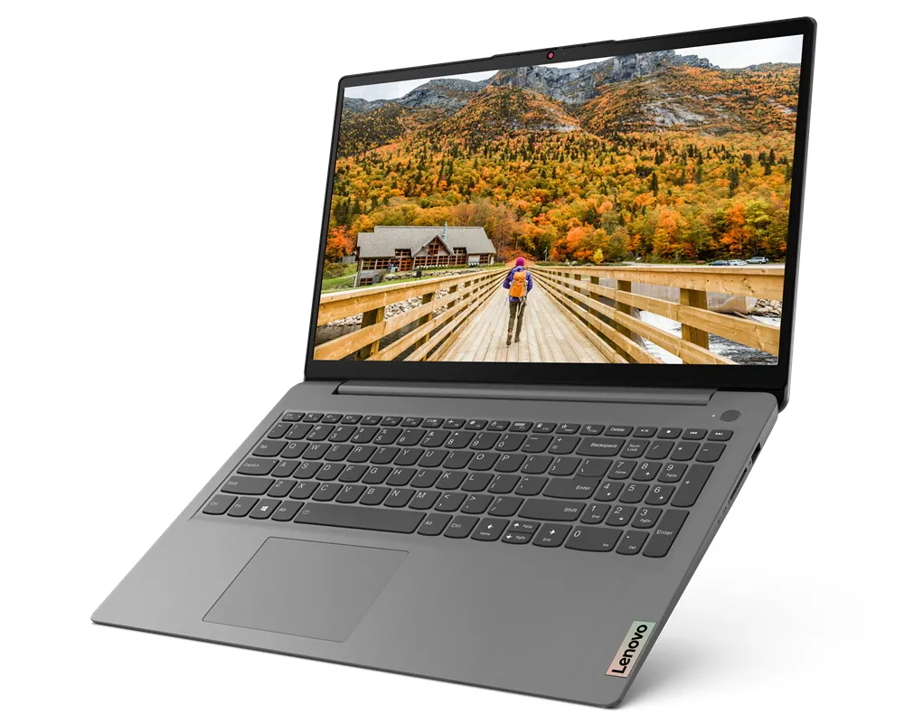 Laptop 15,6" Lenovo IdeaPad 3 15ALC6, Arctic Grey, AMD Ryzen 3 5300U, 8GB/256GB, Fără SO