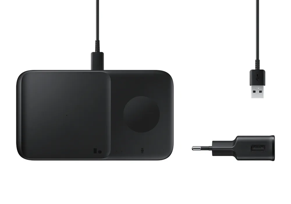 Încărcător wireless Samsung EP-P4300TBRGRU, 15W, Negru