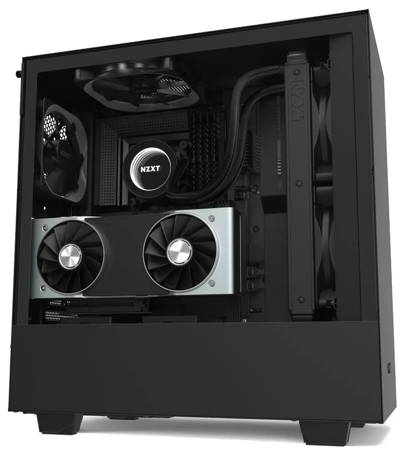 Carcasă PC NZXT H510i, Midi-Tower, ATX, Negru