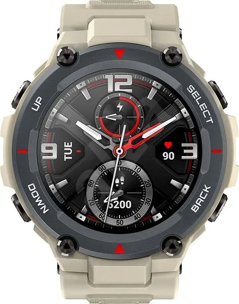 Ceas inteligent Xiaomi Amazfit T-Rex, Khaki