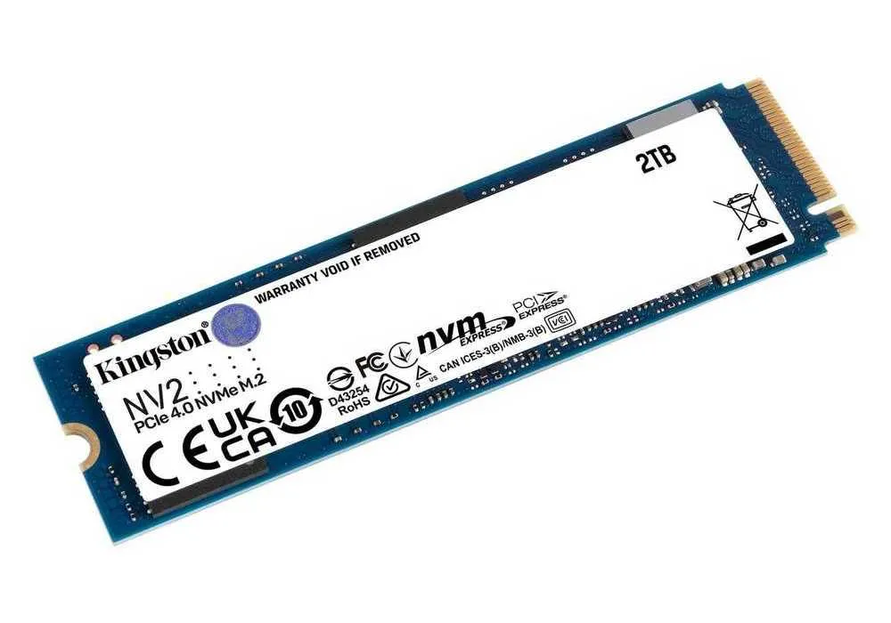 Накопитель SSD Kingston NV2, 2000Гб, SNV2S/2000G