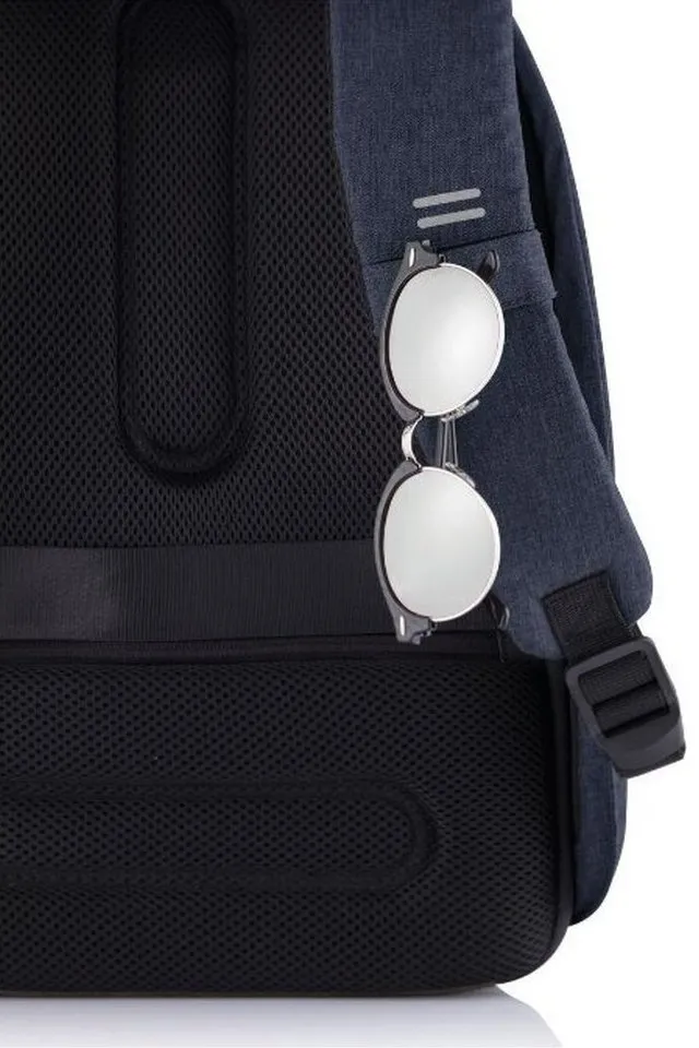 Rucsac pentru Laptop Bobby Hero Regular, 15.6", Piele artificială, Albastru închis