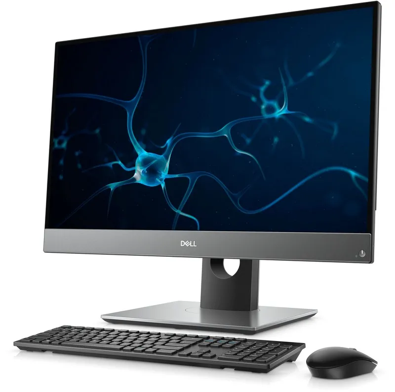 Computer All-in-One DELL OptiPlex 7780, 27", Intel Core i3-10100T, 16GB/512GB, Windows 10 Pro 64-bit, Argintiu