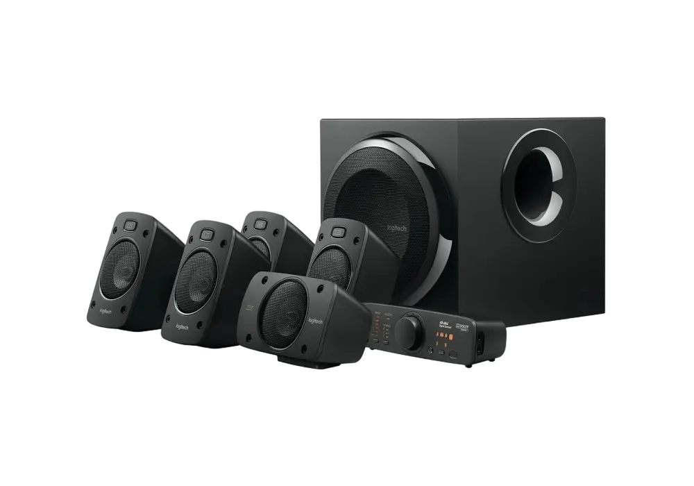 Аудиосистема Logitech Z906, Чёрный