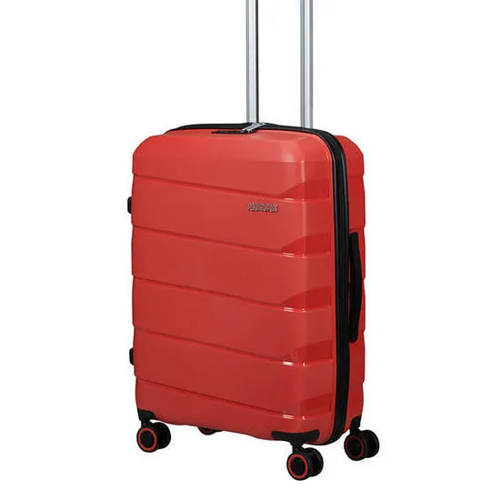 Valiza American Turister AIR MOVE 4 roti 66/24 TSA rosu coral