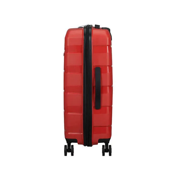 Valiza American Turister AIR MOVE 4 roti 66/24 TSA rosu coral