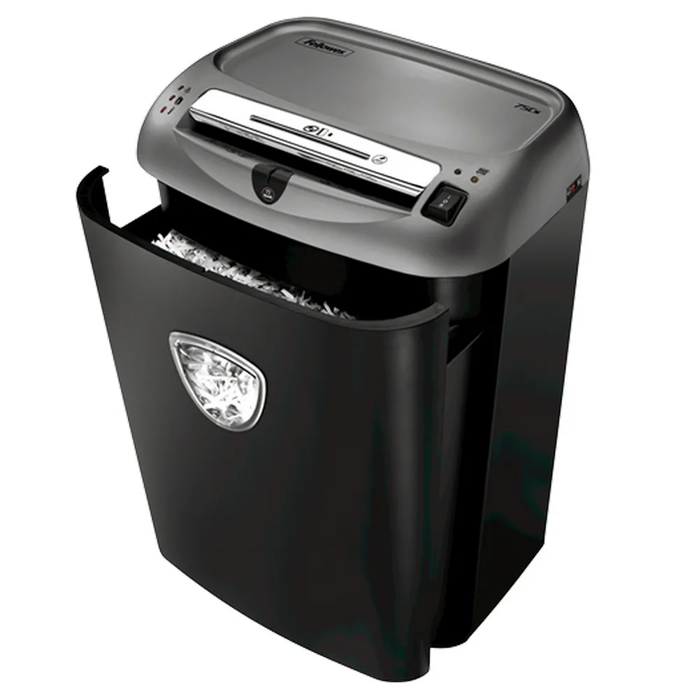 Shredder Fellowes Powershred 75CS, Negru