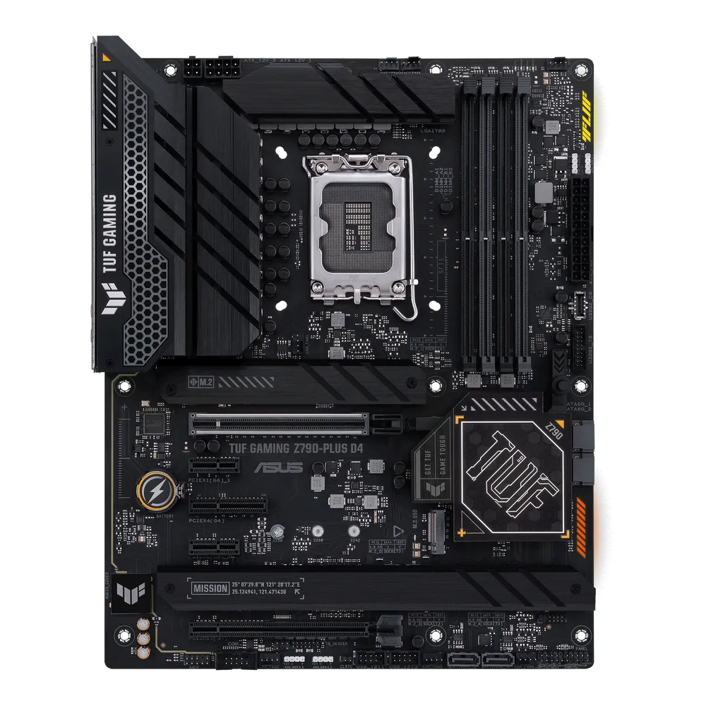 Материнская плата ASUS TUF GAMING Z790-PLUS D4, LGA1700, Intel Z790, ATX