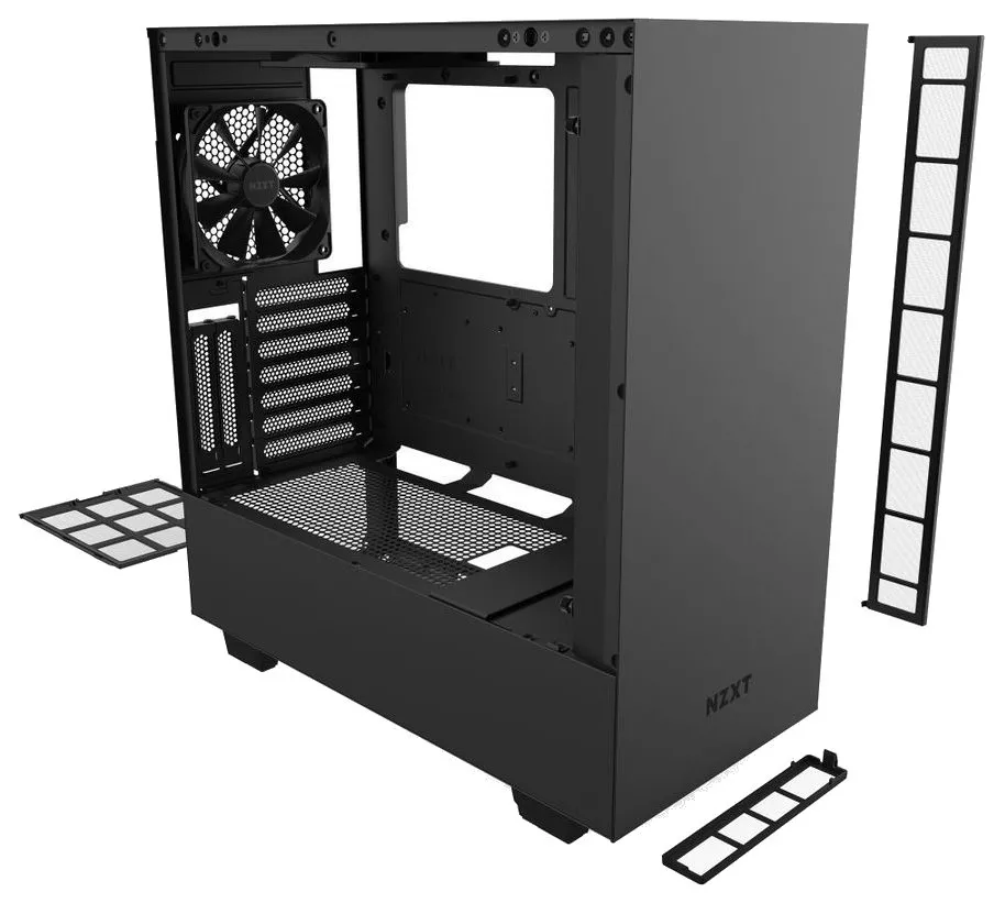 Carcasă PC NZXT H510i, Midi-Tower, ATX, Negru