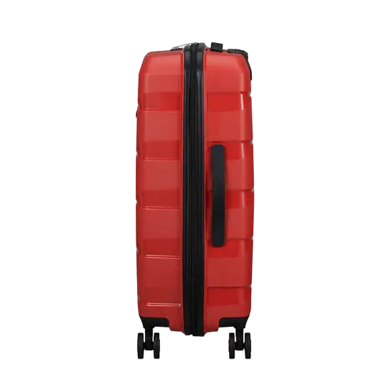 Valiza American Turister AIR MOVE 4 roti 66/24 TSA rosu coral