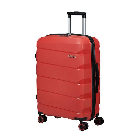 Valiza American Turister AIR MOVE 4 roti 66/24 TSA rosu coral