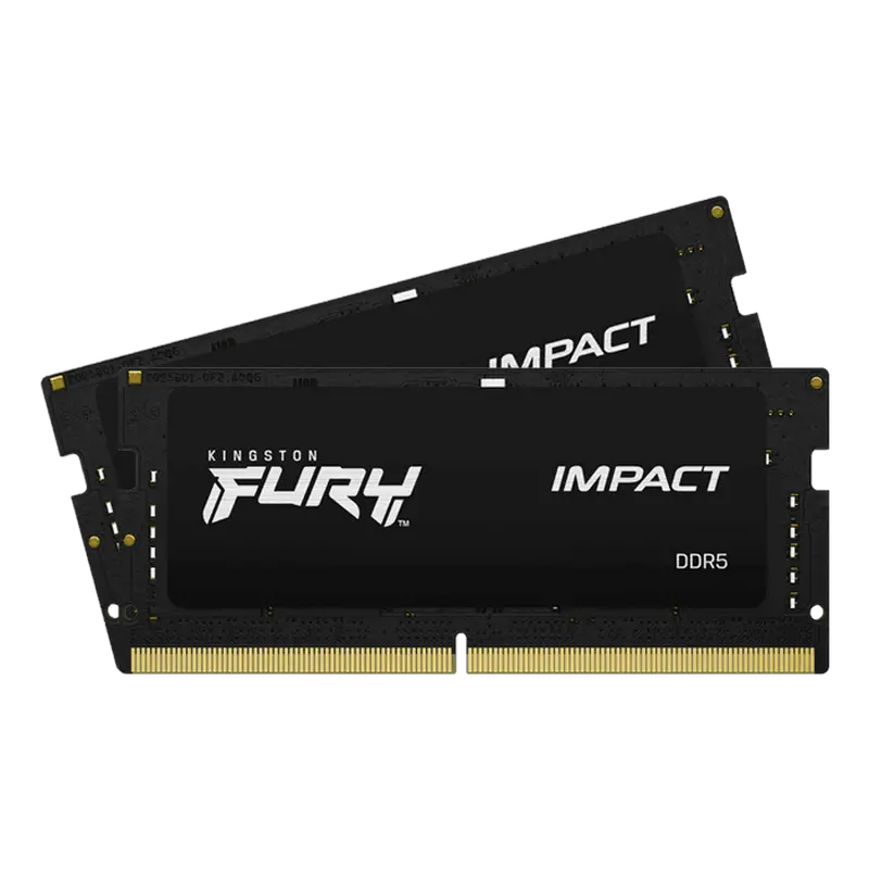 Оперативная память Kingston FURY Impact, DDR5 SDRAM, 6000 МГц, 32 Гб, KF560S38IBK2-32