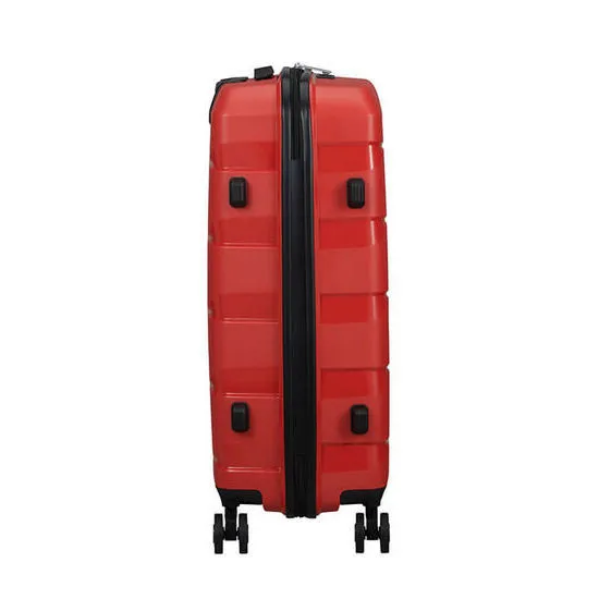 Valiza American Turister AIR MOVE 4 roti 66/24 TSA rosu coral