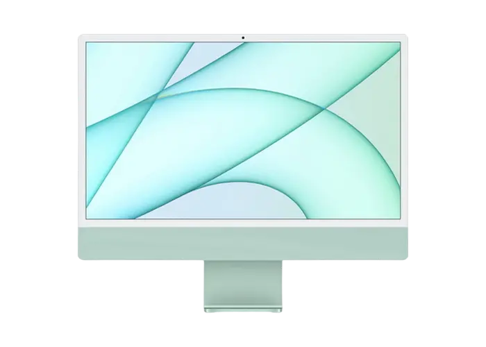 Computer All-in-One Apple iMac A2438, M1 with 8-core CPU and 8-core GPU, 16GB/512GB, macOS Big Sur, Verde