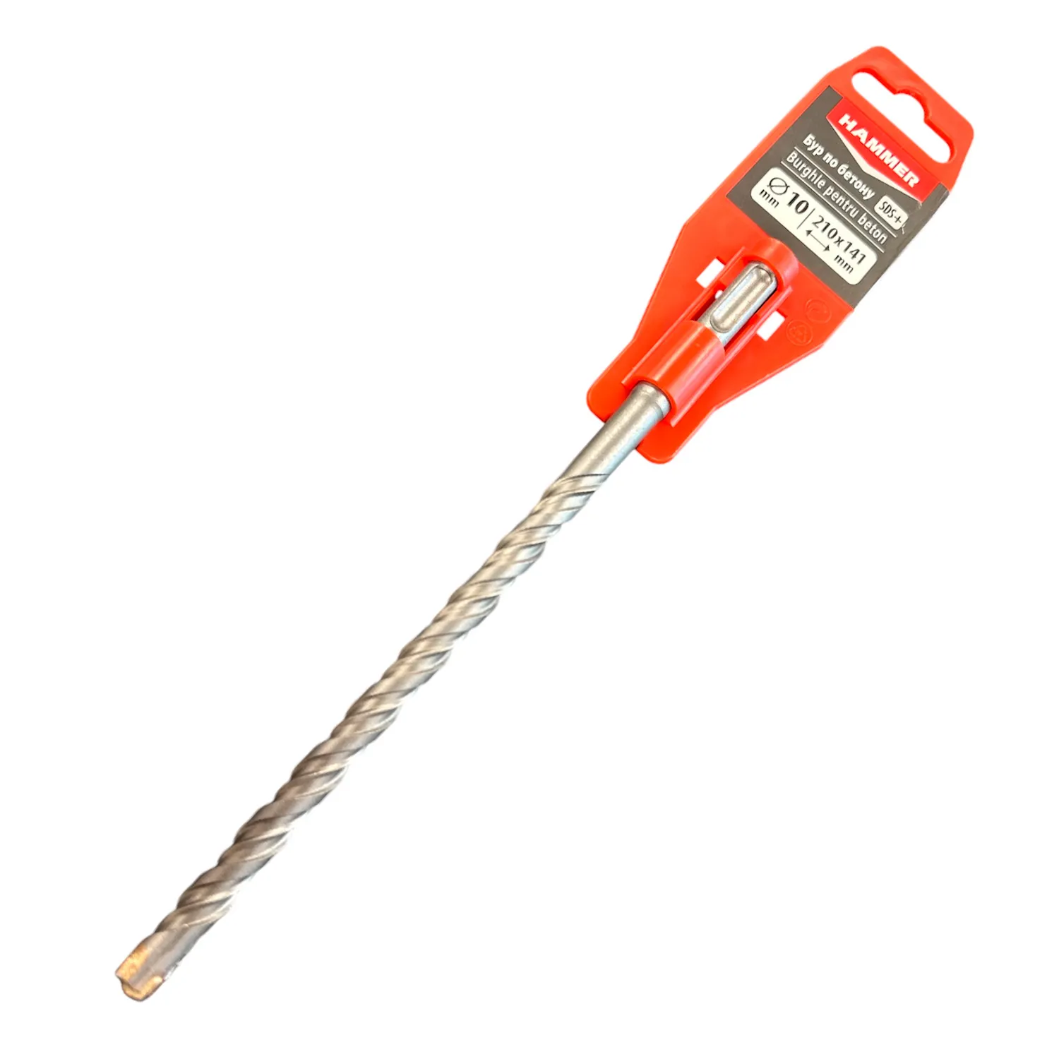 Сверло по бетону SDS PLUS 10 × 210 мм Hammer
