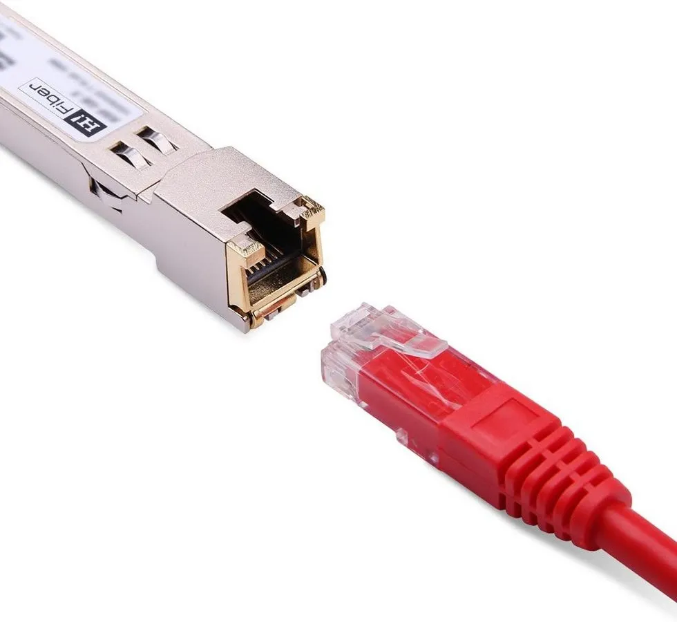 Трансивер - 10/100/1000 Base-T SFP, 1Гбит, 0,1км