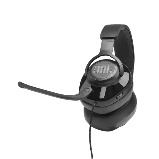Căști gaming JBL Quantum 200, Cu fir, Negru