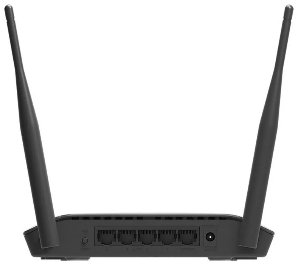 Беспроводной маршрутизатор D-Link DIR-615, Чёрный