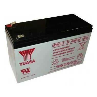 Acumulator UPS Yuasa NPW45-12-TW, 12V, 7,5Ah