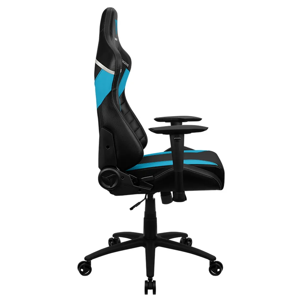 Scaun Gaming ThunderX3 TC3, PU Piele, Negru/Albastru