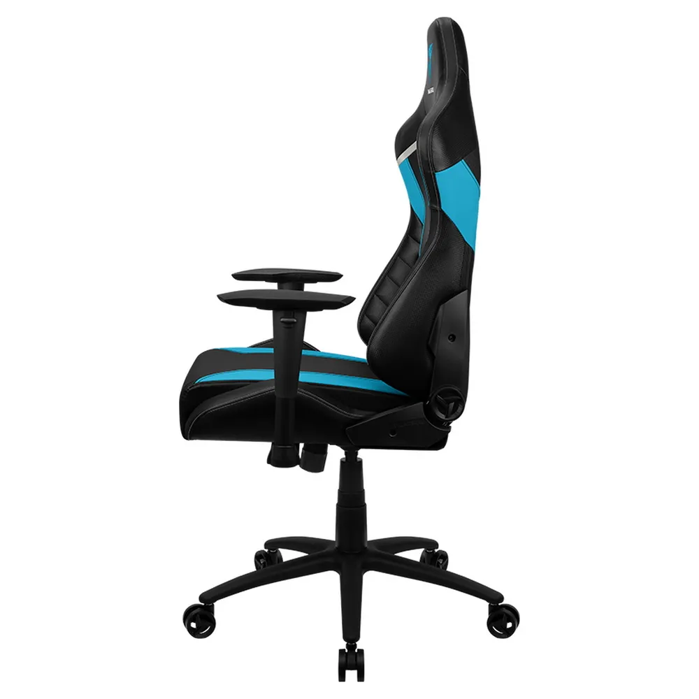 Scaun Gaming ThunderX3 TC3, PU Piele, Negru/Albastru