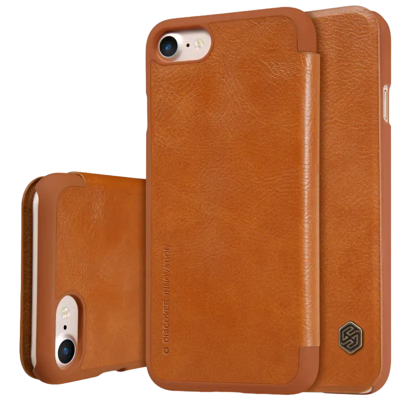 Husă tip carte Nillkin iPhone SE 2020/8/7 - Qin, Auriu