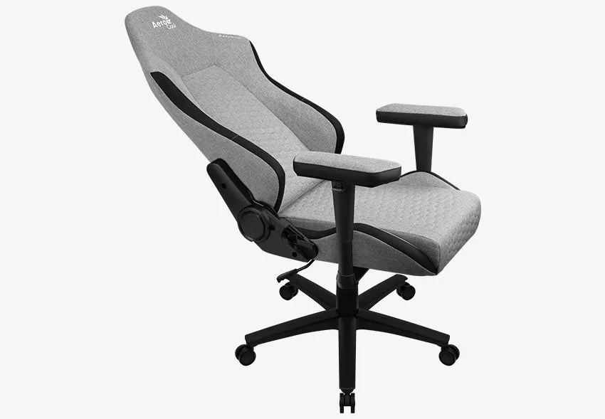 Gaming Chair AeroCool Crown AeroWeave Ash Grey, User max load up to 150kg / height 170-190cm