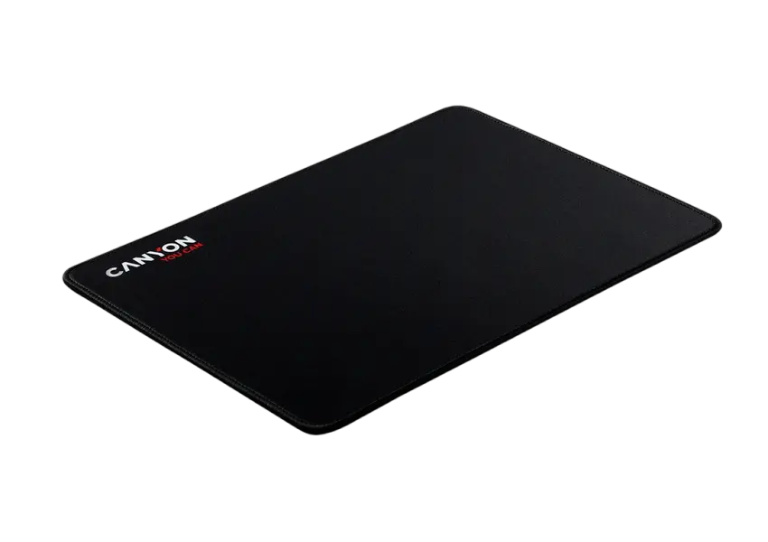 Mouse Pad Canyon MP-4, 350×250×3mm, Low-friction surface, Anti-slip natural rubber base, Black
