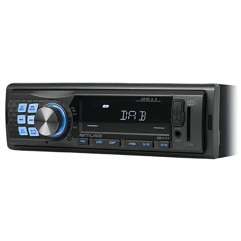 Radio Auto MUSE M-199 DAB. Negru