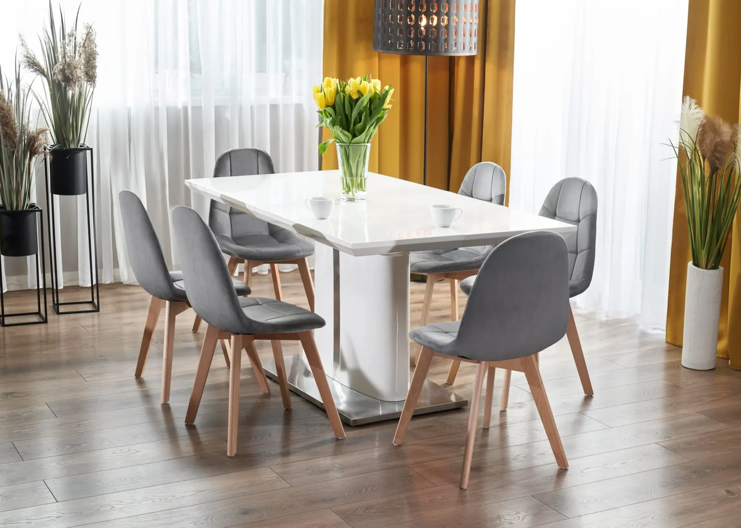 Scaun JUMI COLIN (gri)