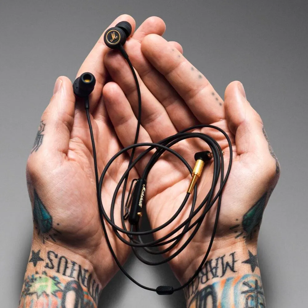 Наушники Marshall MODE EQ, Черный/Золотой