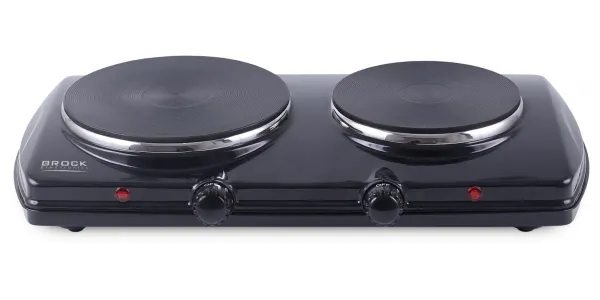 Plită electrică mini BROCK EP2000BK, Negru