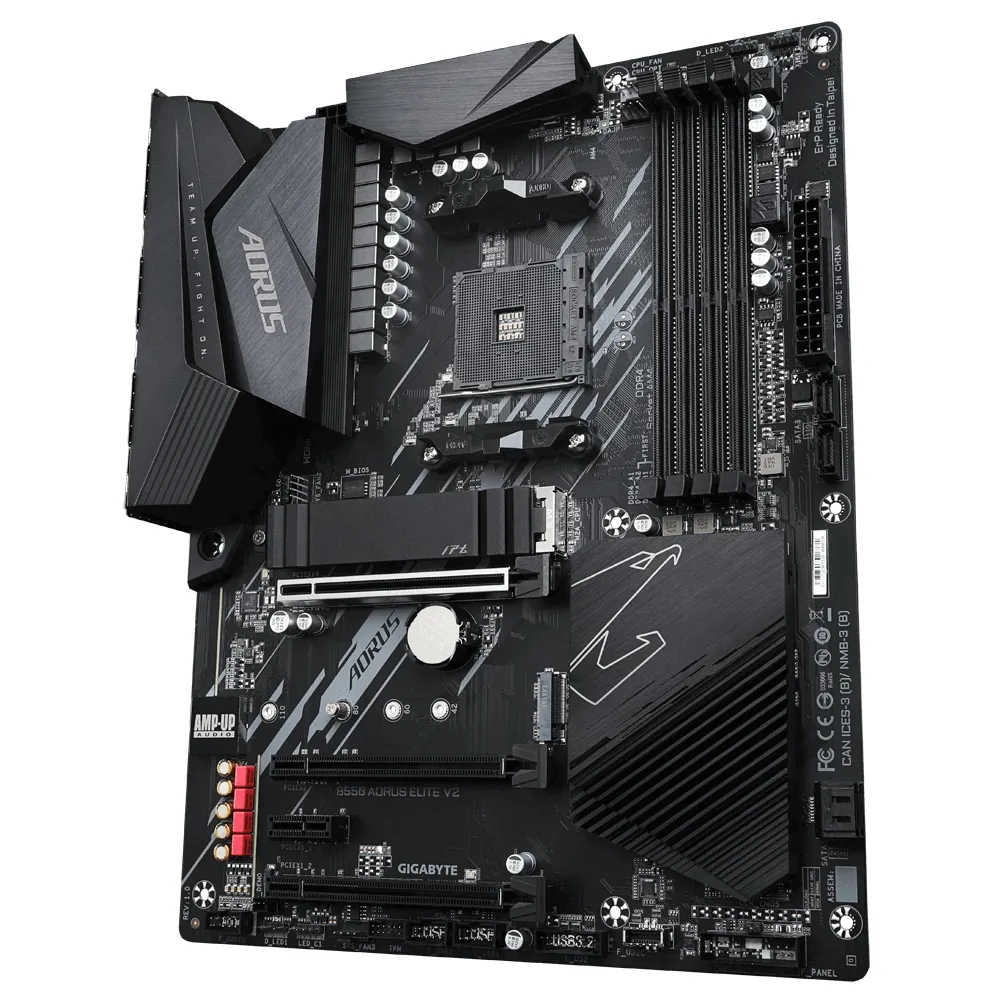 Материнская плата Gigabyte B550 AORUS ELITE V2, AM4, AMD B550, ATX
