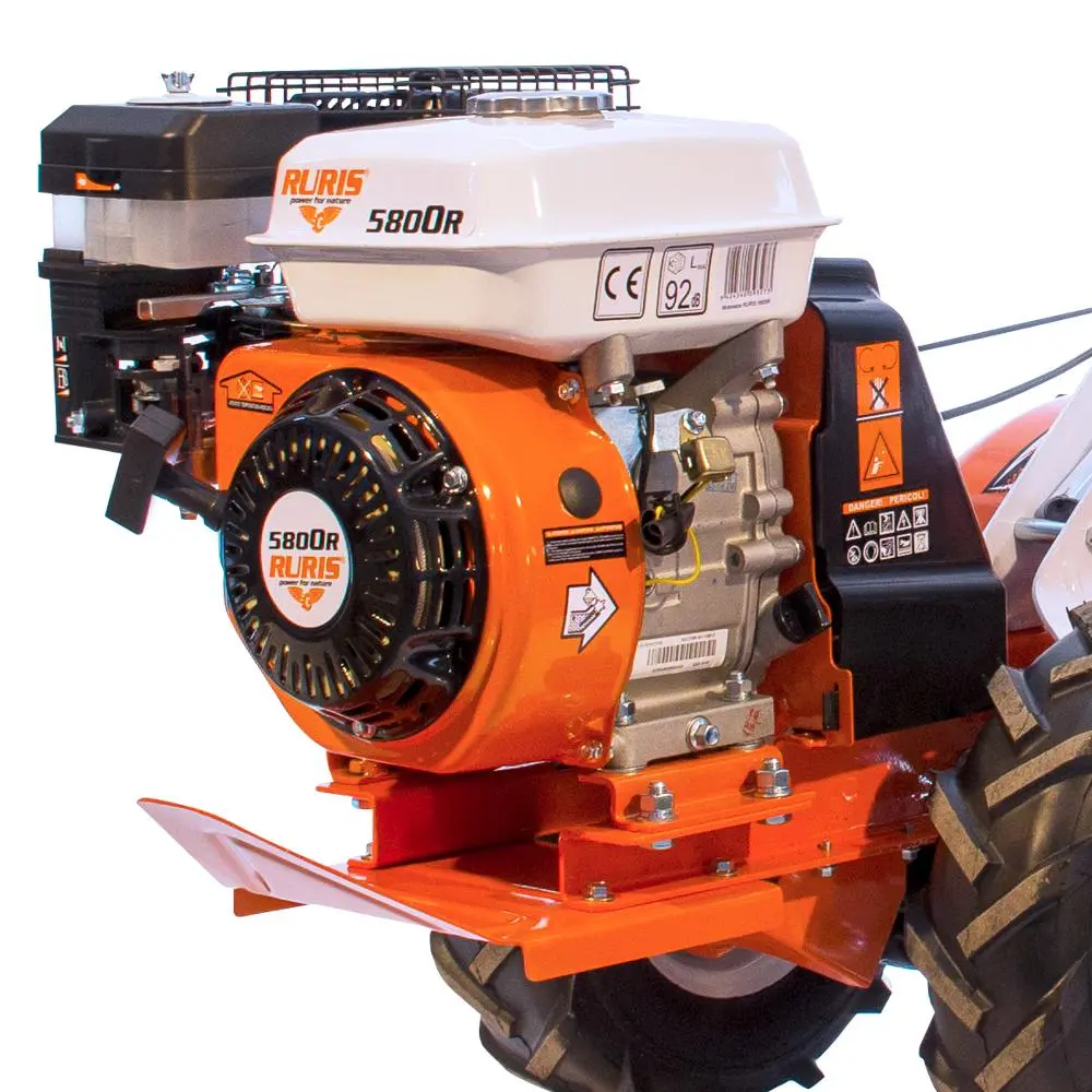 Motocultor Ruris 5800R + roti cauciuc 5.00-6