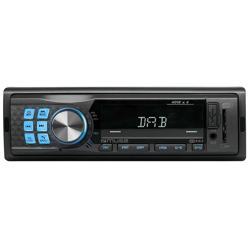 Radio Auto MUSE M-199 DAB. Negru