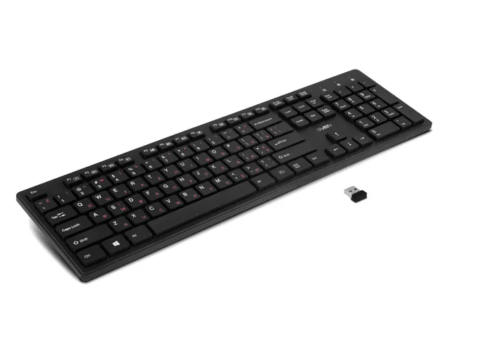 Tastatură SVEN KB-E5900W, Fără fir, Negru