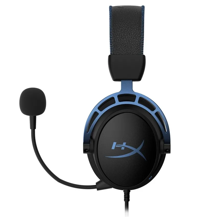 Căști gaming HyperX Cloud Alpha S, Wireless/Cu fir, Negru / Albastru